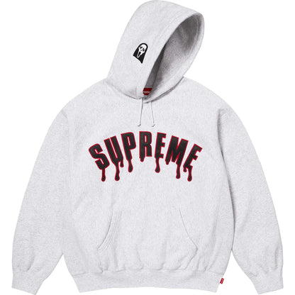 Supreme Ghostface® Arc Hooded Sweatshirt Ash Grey