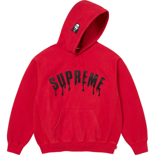 Supreme Ghostface® Arc Hooded Sweatshirt Red