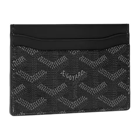 Goyard Saint-Sulpice Card Wallet Jet Black