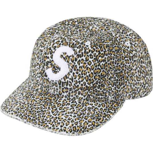 Supreme S Logo Corduroy 6-Panel (FW26) Leopard