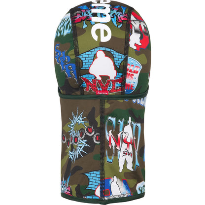 Supreme Flash Lightweight Balaclava Woodland Camo