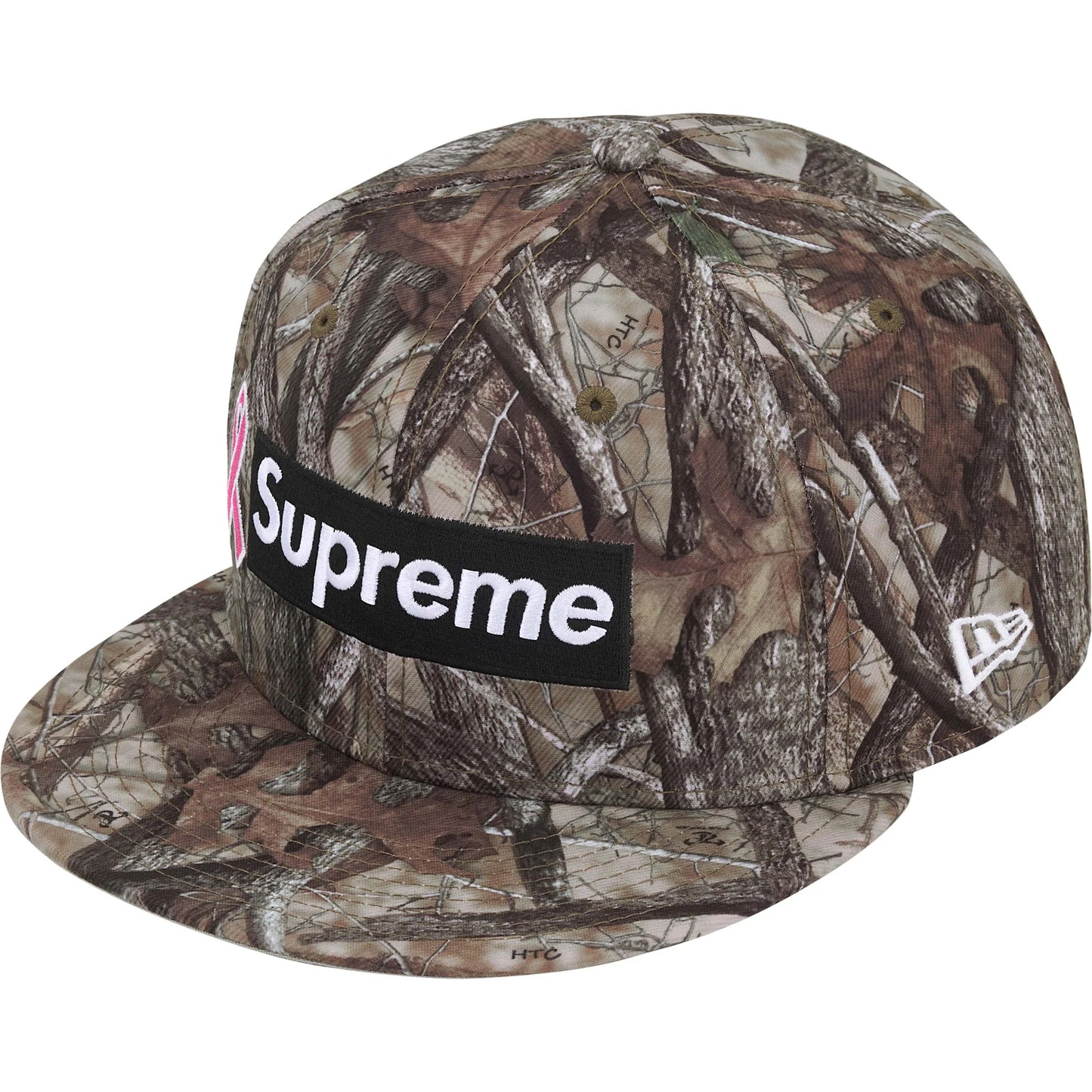 Supreme Breast Cancer Awareness Box Logo New Era® TrueTimber® HTC Fall Camo