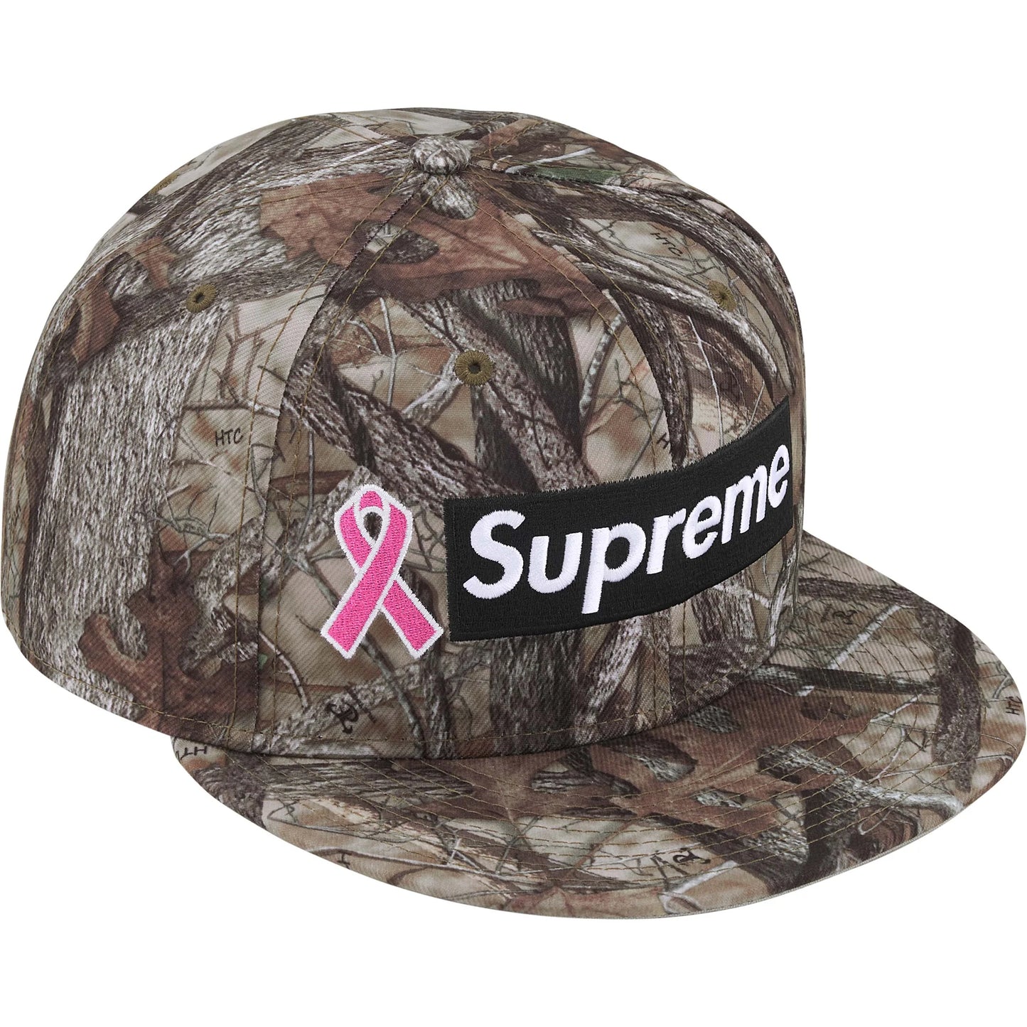 Supreme Breast Cancer Awareness Box Logo New Era® TrueTimber® HTC Fall Camo
