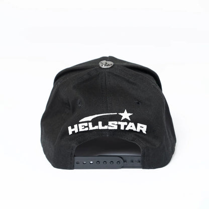 Hellstar OG 6-Panel Snapback Hat Black