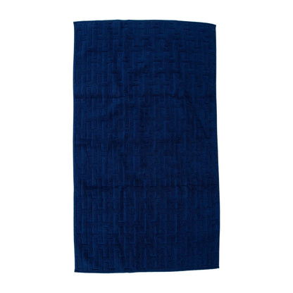 Hermès Stairs Beach Towel Navy