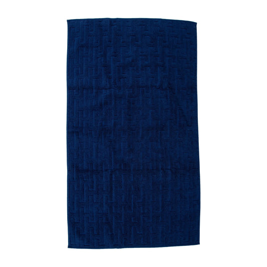 Hermès Stairs Beach Towel Navy