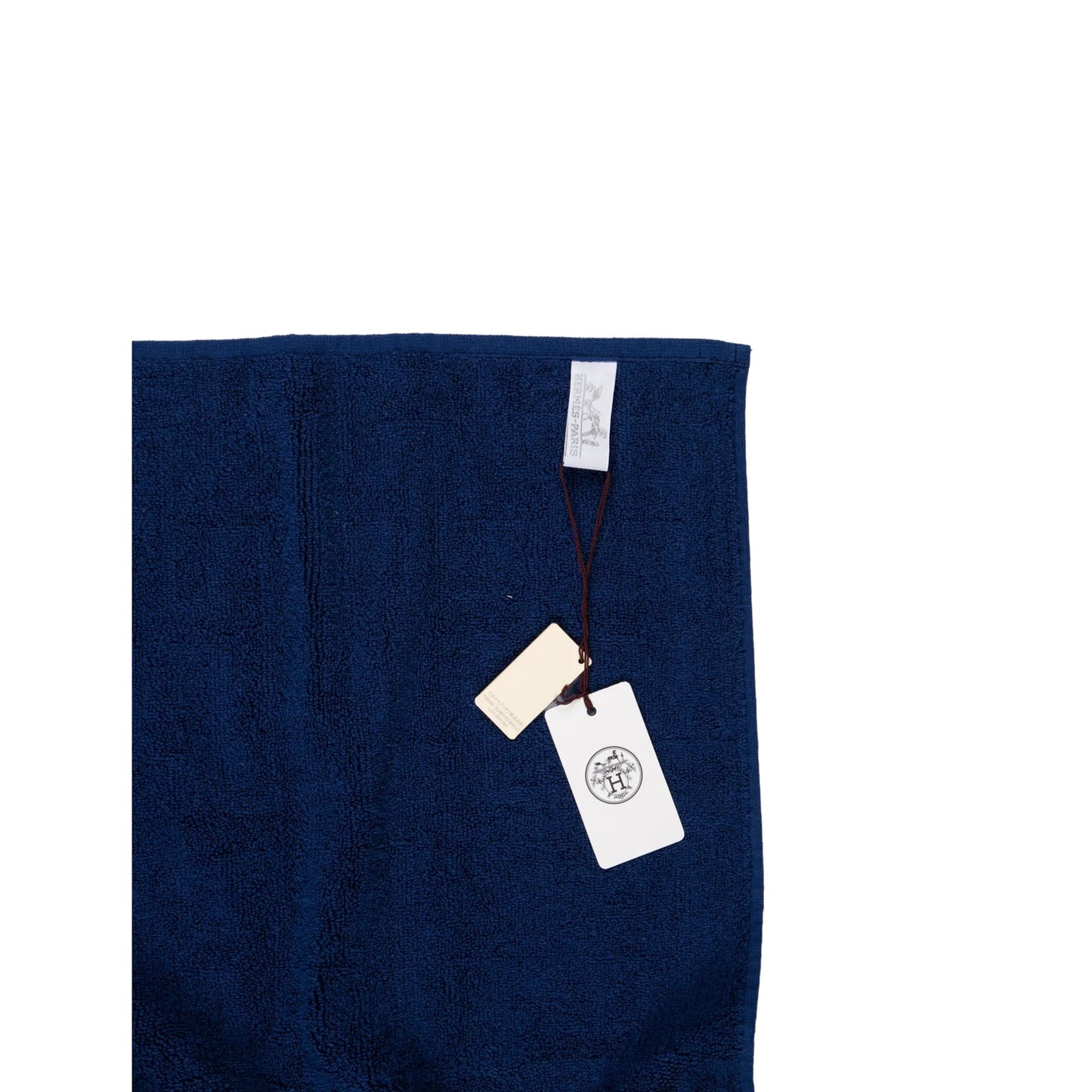 Hermès Stairs Beach Towel Navy