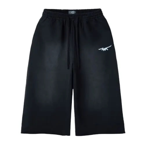 HMDD Samurai 3/4 Shorts Black