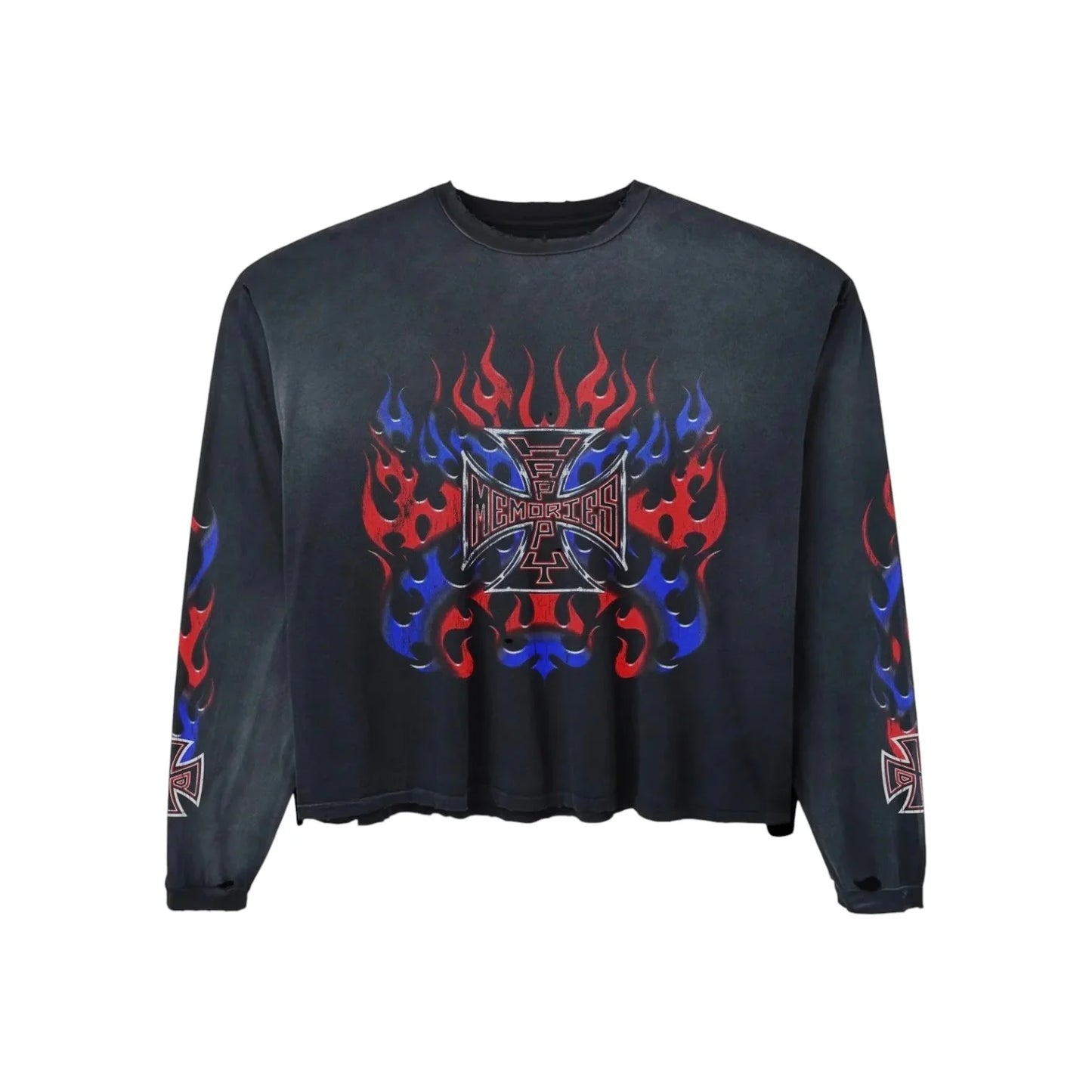HMDD RWB 4TH L/S T-Shirt Black