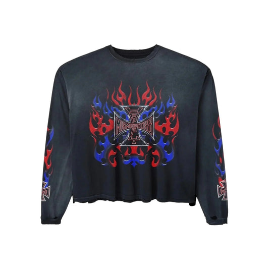 HMDD RWB 4TH L/S T-Shirt Black
