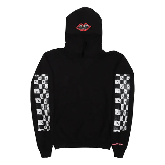 Chrome Hearts Matty Boy Double Hood Chomper Hoodie Black