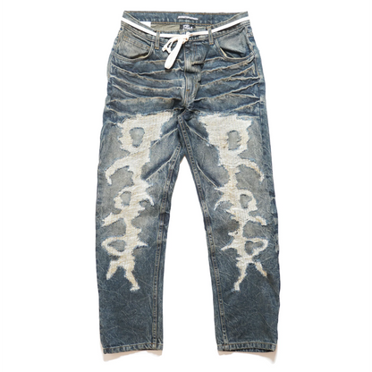 RIVINGTON roi Rebis Fathers Way He Rose 1 Jeans Dark Indigo