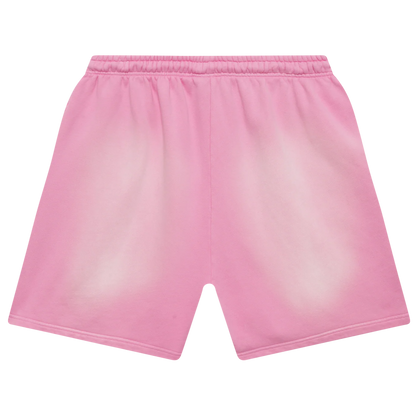 Hellstar Sports Flame Shorts Pink