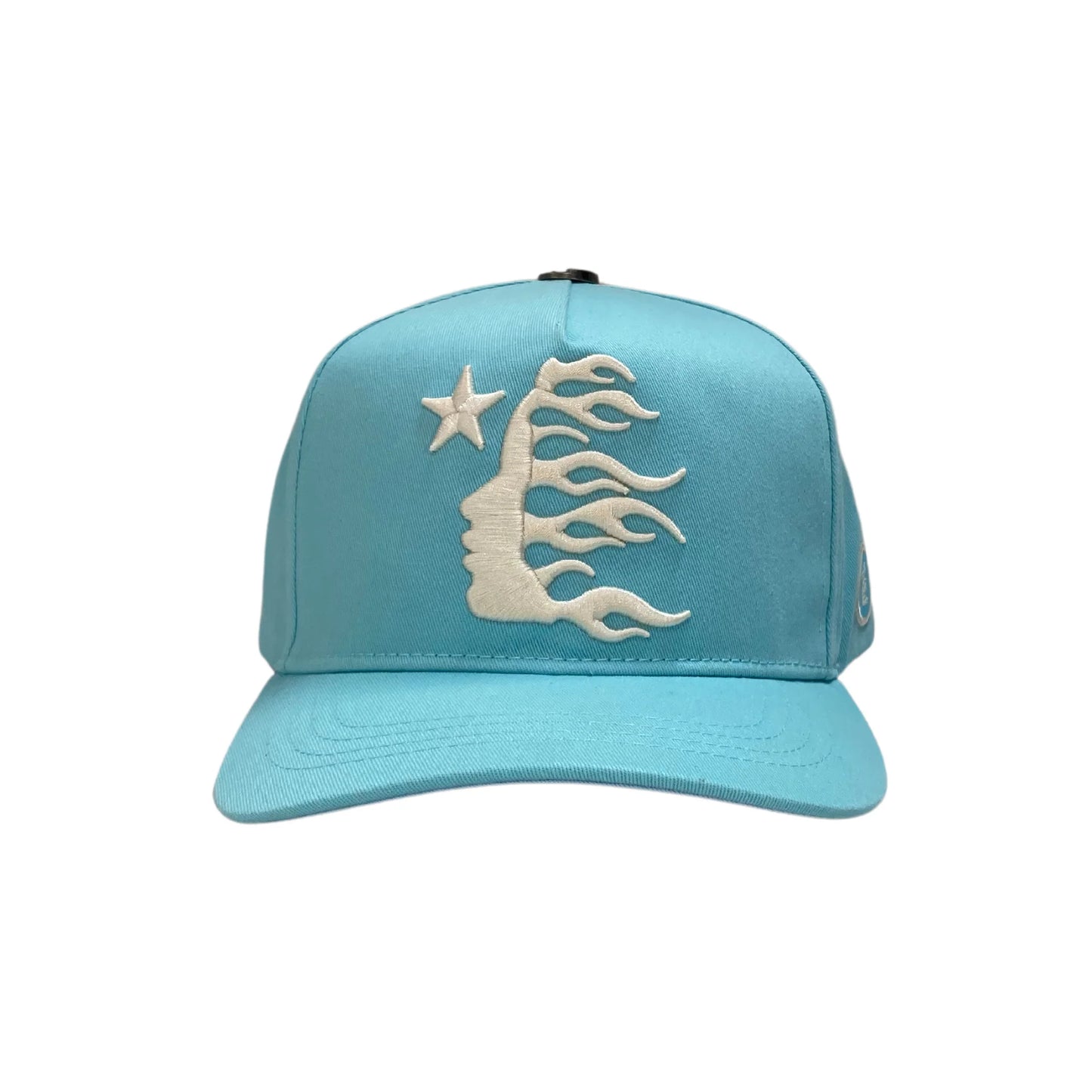 Hellstar OG Logo Snapback Hat Baby Blue