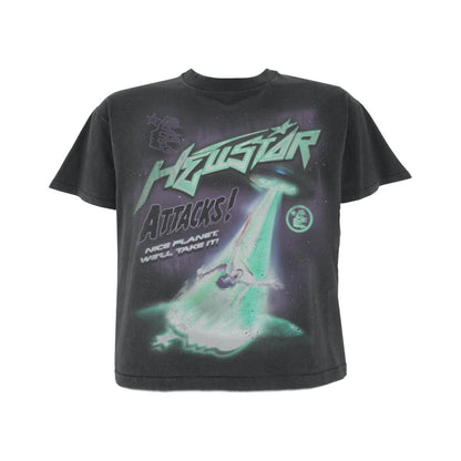 Hellstar Attacks T-Shirt Black