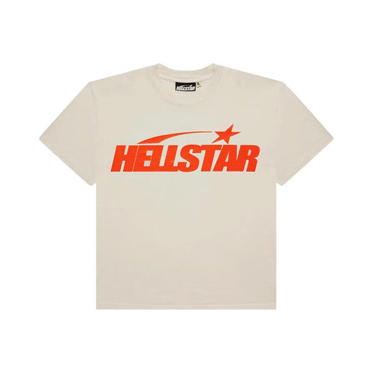 Hellstar Classic T-Shirt White/Orange