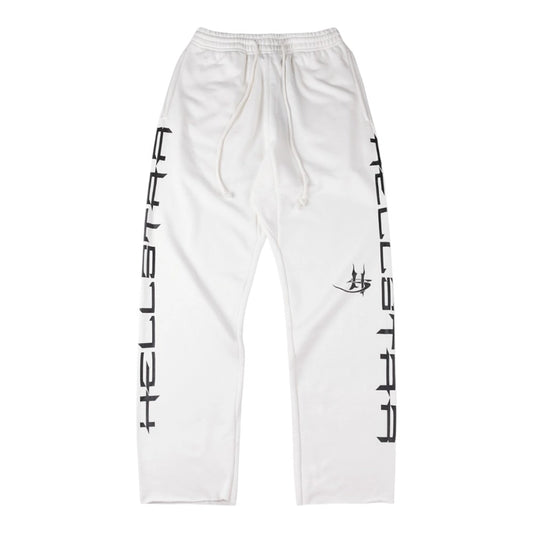 Hellstar Gothic Sweatpants White