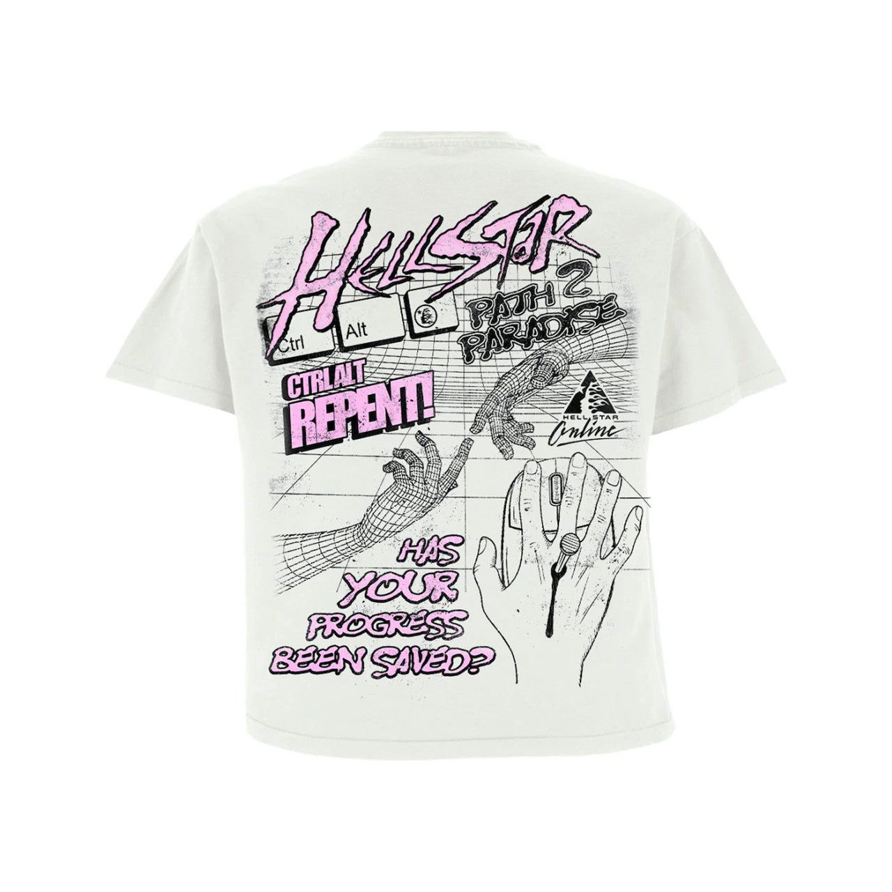 Hellstar Online T-Shirt White