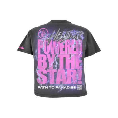 Hellstar Powered By The Star T-Shirt Black