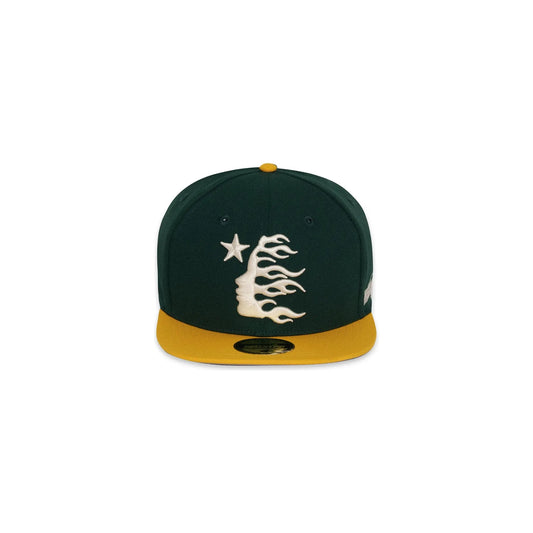 Hellstar Fitted Baseball Hat Green