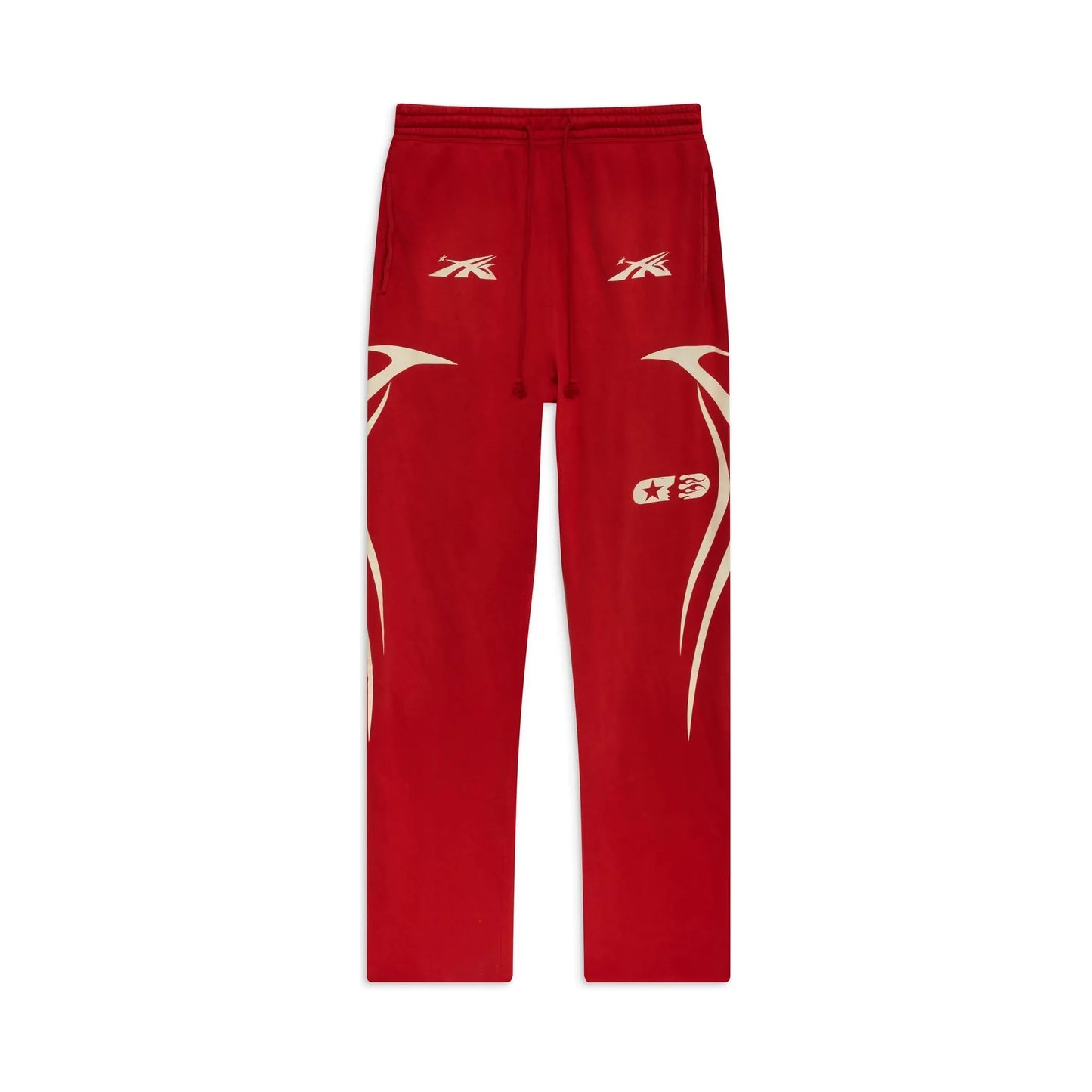 Hellstar Sports Double Hit Logo Sweatpant Red