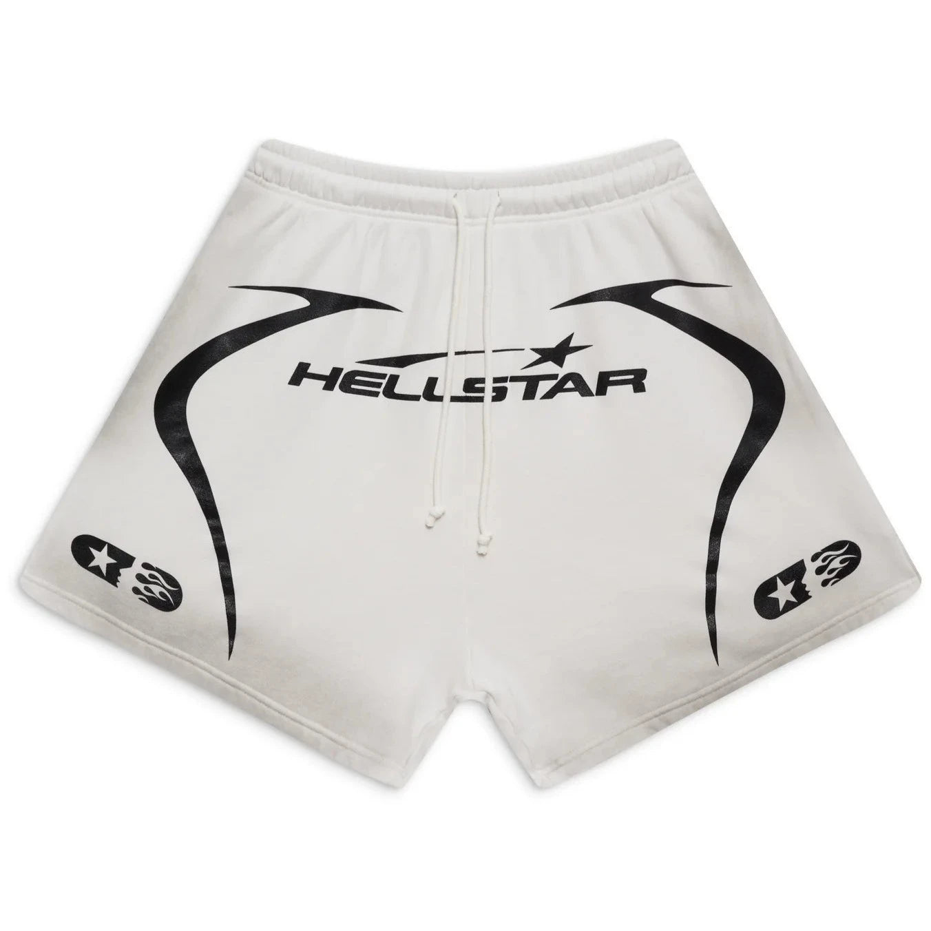 Hellstar Warm Up Shorts White