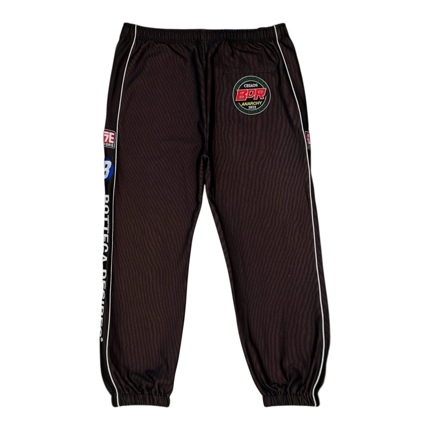 Bottega Desires Race Tracksuit Sweatpants Brown