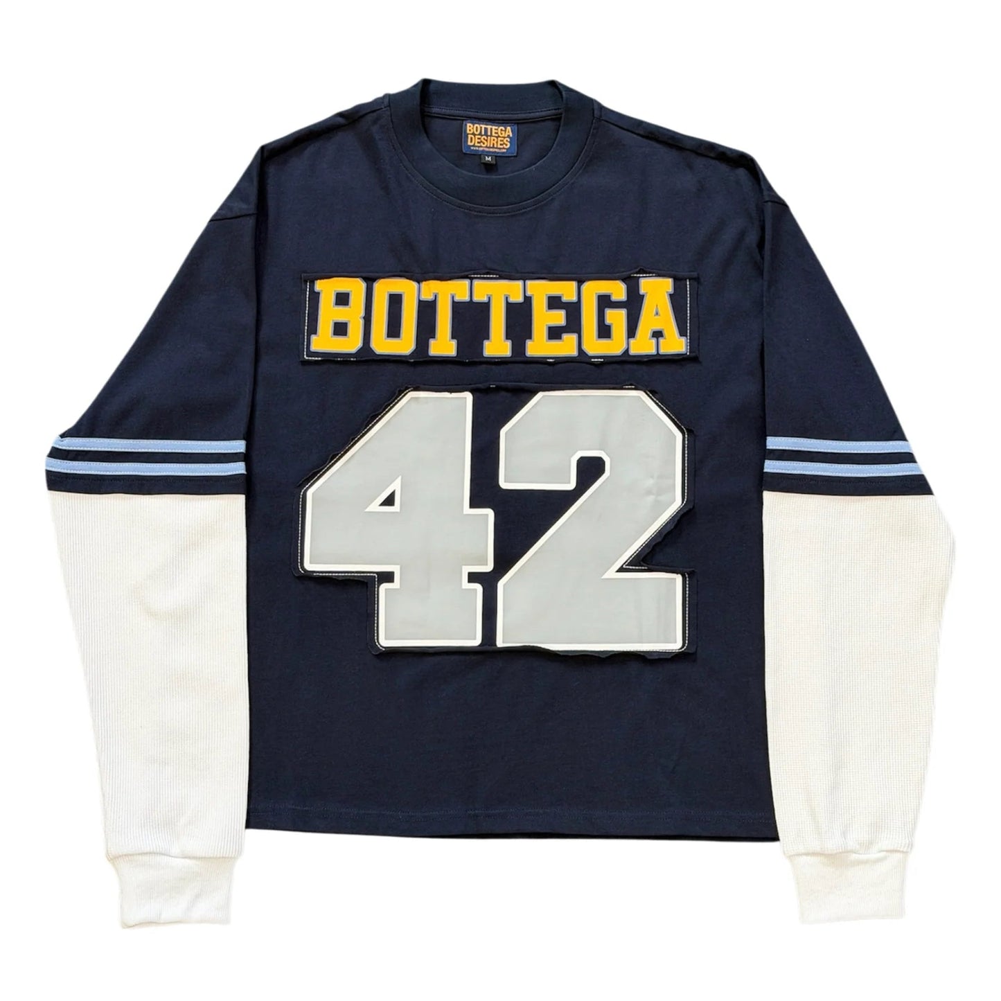 Bottega Desires Jackie Robinson L/S T-Shirt Navy
