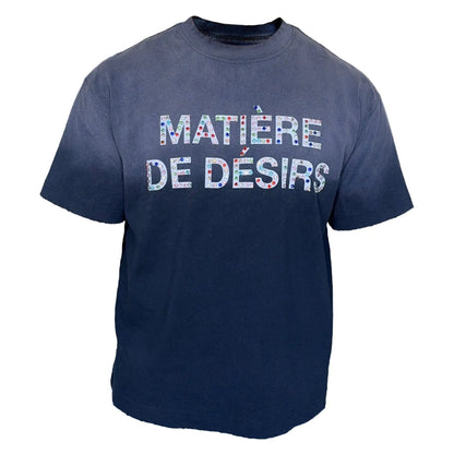 Matière De Désirs Diamonds T-Shirt Navy