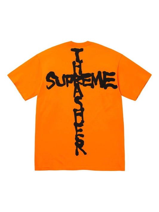 Supreme Thrasher Cross Tee Orange