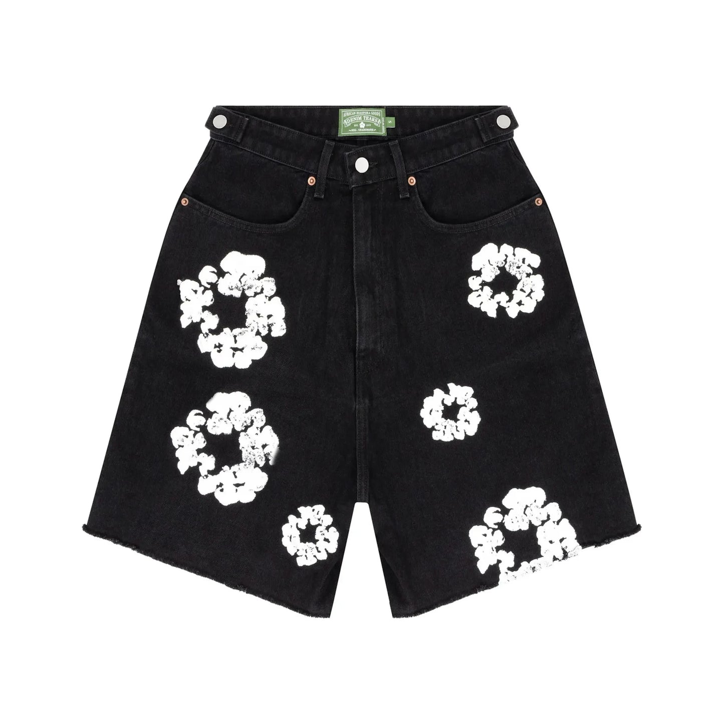 Denim Tears x Levi's The Cotton Wreath Jean Short Black