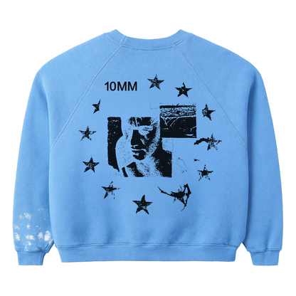 HMDD 10MM Club Crewneck Blue