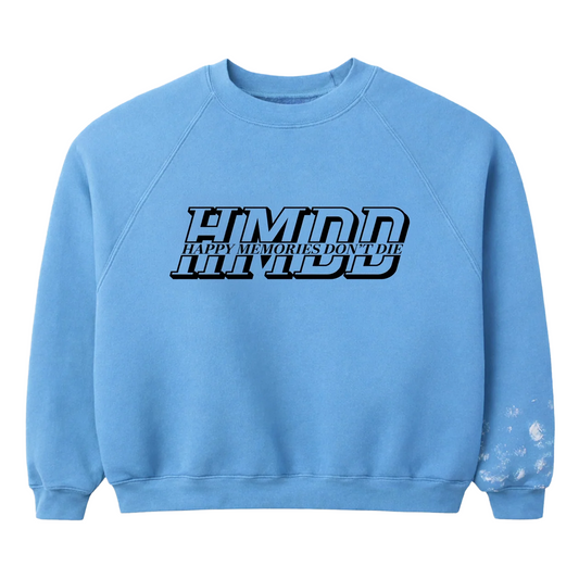HMDD 10MM Club Crewneck Blue