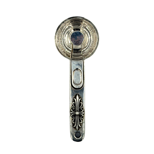 Chrome Hearts Silver Floral Cemetery Ice Cream Scooper