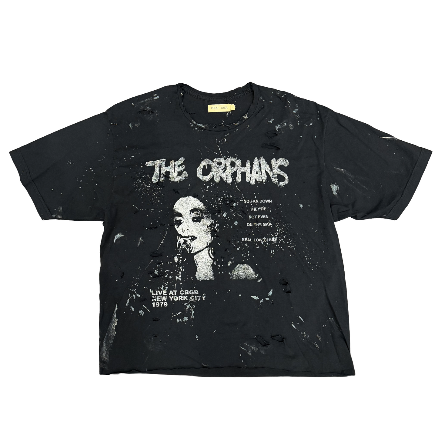 Todo Pasa Orphans T-Shirt Black