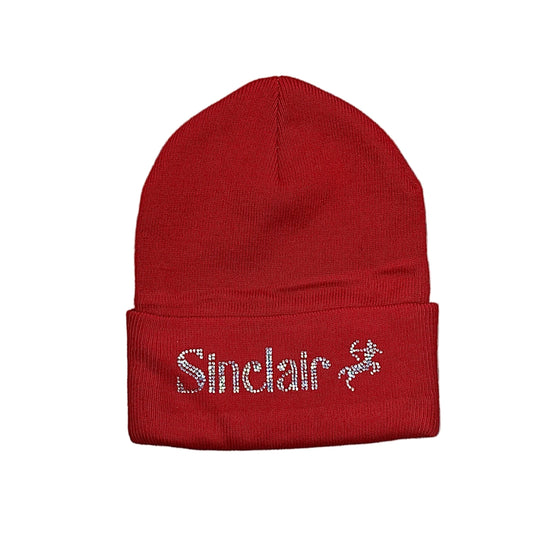 Sinclair Princess Cut Sagittarius Beanie Red