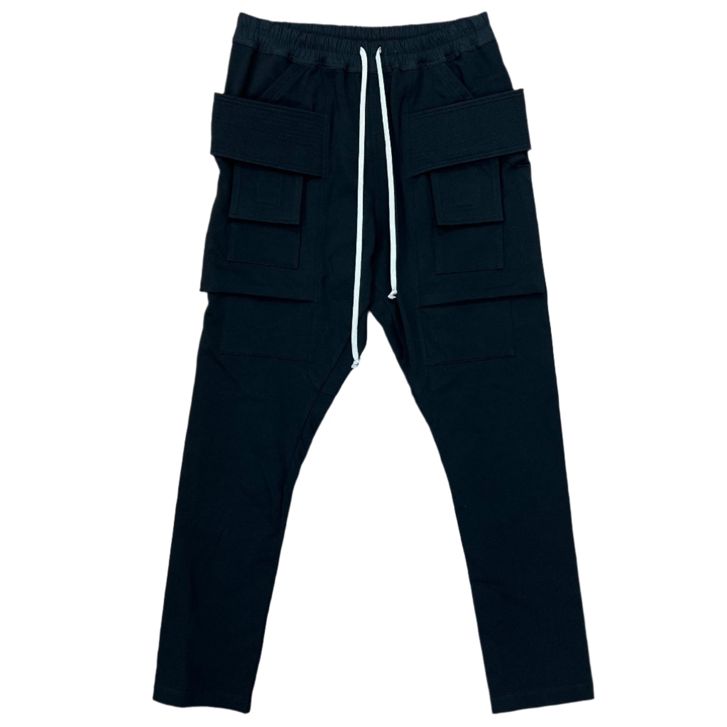 Rick Owens KEMBRA PFAHLER Edition Creatch Cargo Drawstring Pants Black