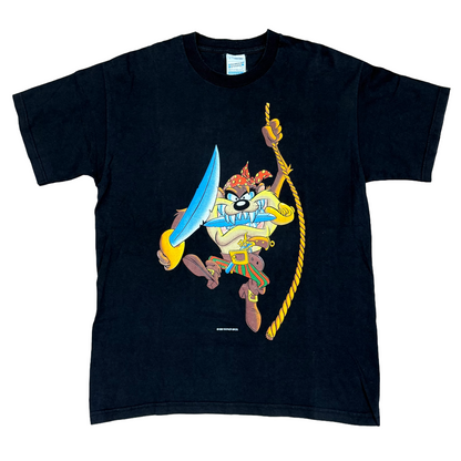 Vintage 1998 Looney Tunes Taz T-Shirt Black