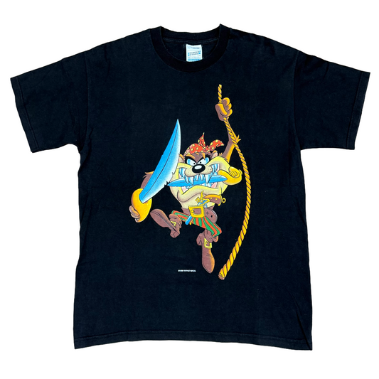 Vintage 1998 Looney Tunes Taz T-Shirt Black