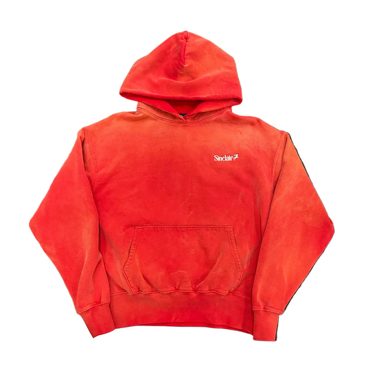 Sinclair Faded Essential Hoodie Red
