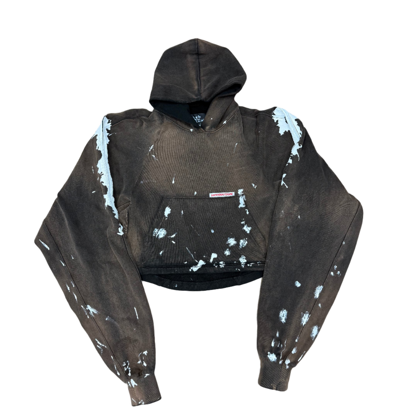 RIVINGTON roi Rebis Rose Hoodie Welder Brown