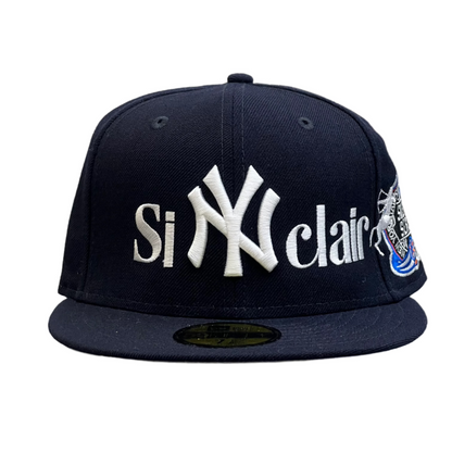 Sinclair New Era New York Yankees 2000 Subway Series World Series Patch Fitted Hat Navy