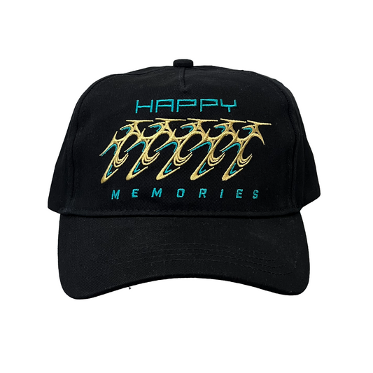 HMDD Logo Snapback Hat Black