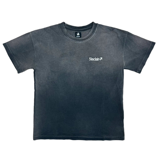 Sinclair x Hirshleifers Logo Tee Washed Black