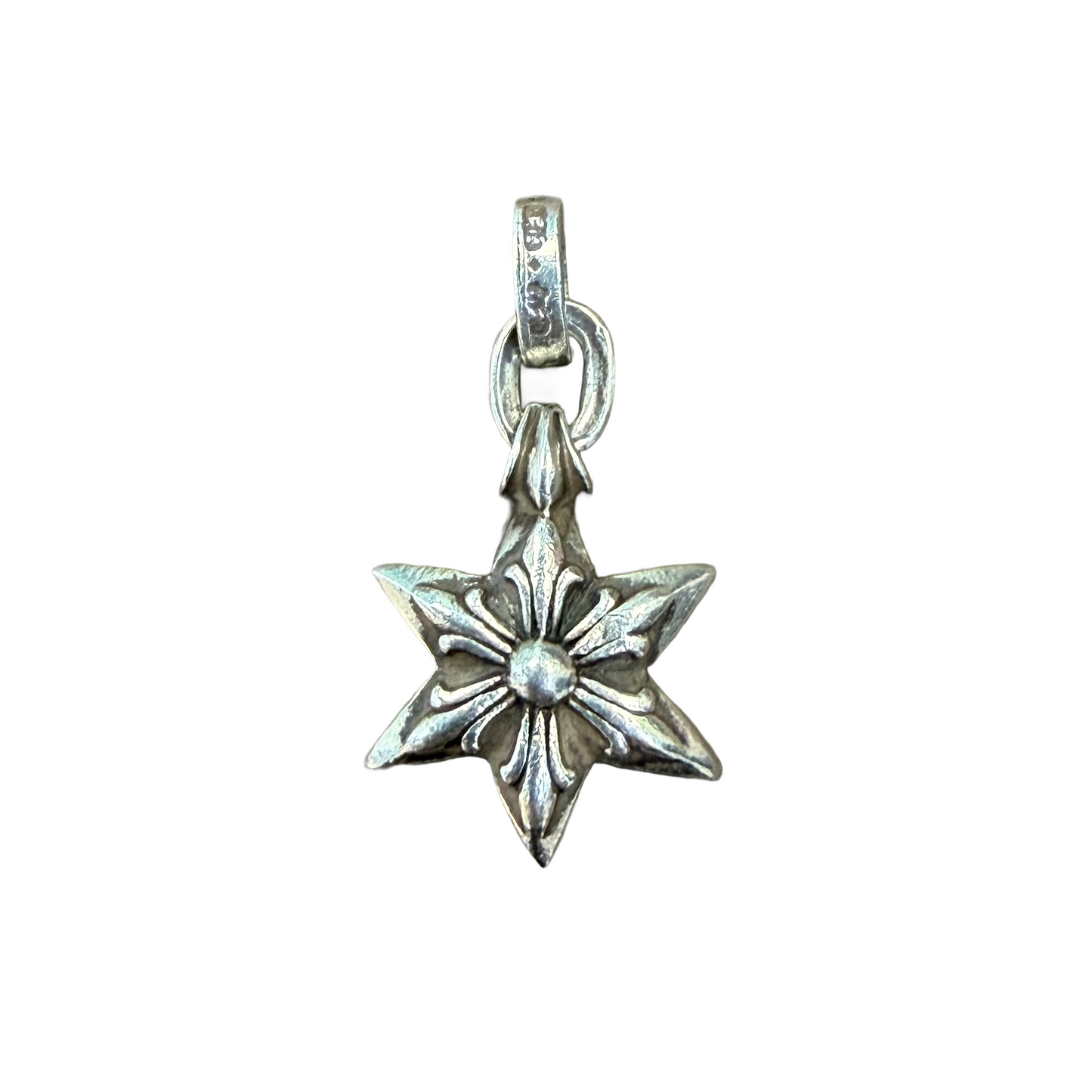 Chrome Hearts Silver 6 Point Star Pendant