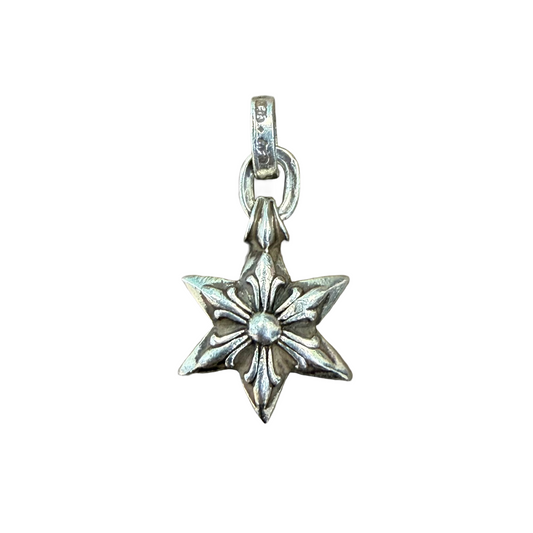Chrome Hearts Silver 6 Point Star Pendant