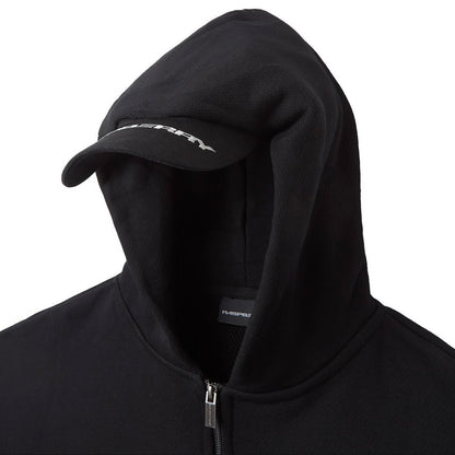 GV Gallery Dad Cap Zip-Up Hoodie Black