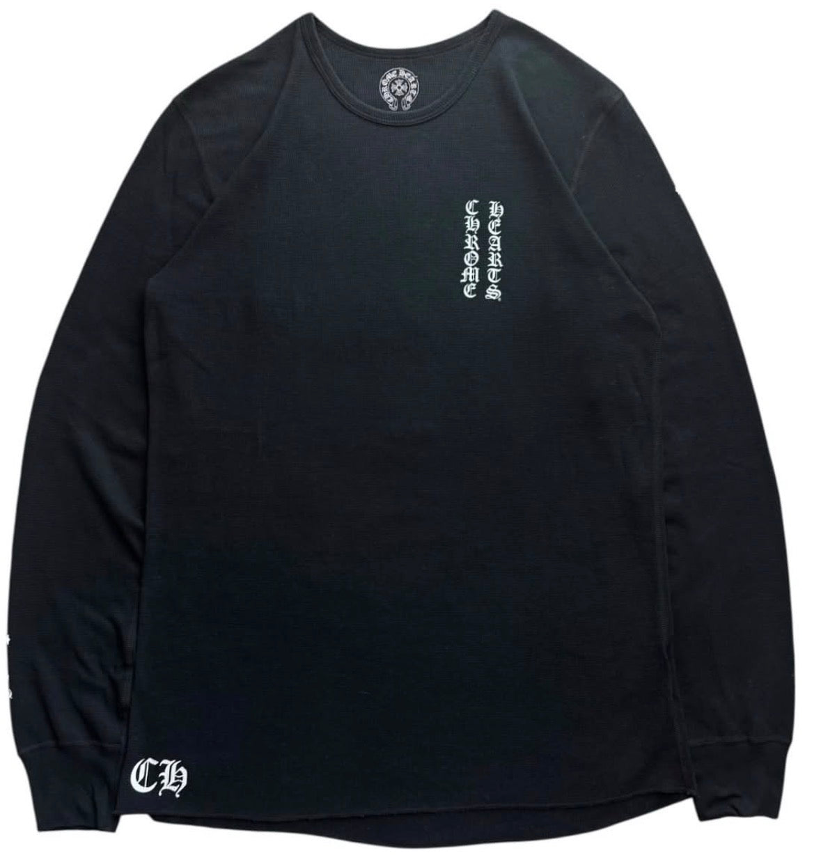 Chrome Hearts Double Floral Cross L/S T-Shirt Black