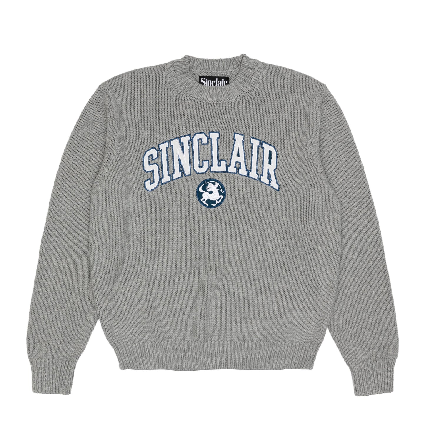 Sinclair Tackle Twill Sweater Grey