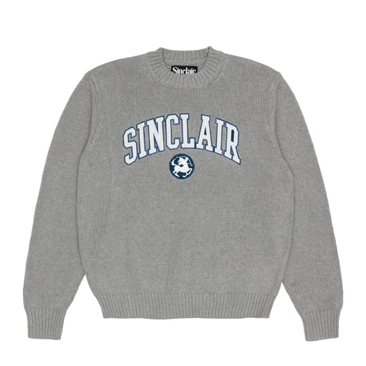 Sinclair Tackle Twill Sweater Grey